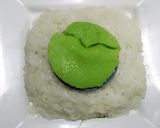 รูปขั้นตอนการทำที่ 6 ของ ข้าวเหนียวมูนหน้าสังขยาใบเตย