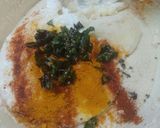 A picture of step 2 of Cheese filled idli.