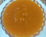 A picture of step 4 of Plum and peach sauce.