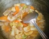Foto langkah ke 10 dari resep Capcay bakso.