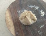 A picture of step 14 of Puran Poli.