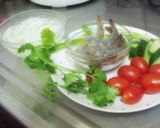 生菜果醋涼拌蝦的食譜步驟1照片