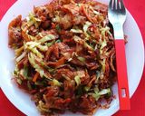 A picture of step 6 of Indian Style Chinese Roti Noodles.