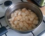 A picture of step 4 of Vickys Pear Shortbread Streusal Bars, GF DF EF SF NF #picnic.