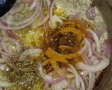 A picture of step 3 of Shredded beef and chicken sauce.