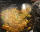 A picture of step 2 of Roti wrap.