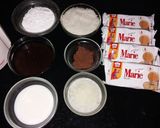 A picture of step 1 of No bake swiss roll.