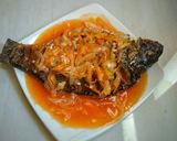 Foto langkah ke 4 dari resep Ikan Mas Saus Asam Manis.