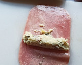 Foto del paso 3 de la receta: Canelones de jamón York con patata y emmental gratinado
