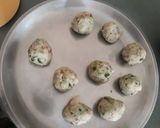 A picture of step 2 of Mix veg kebabs.