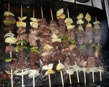 Foto del paso 4 de la receta: Brochetas de Lomo Argentino con Arroz