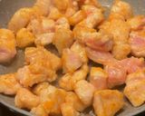 A picture of step 3 of Low carb Orange chicken recipe.