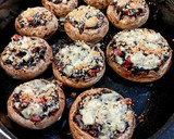 Foto del paso 5 de la receta: Champiñones rellenos variados
