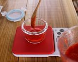 A picture of step 3 of Creamy Strawberry Milk Jelly Pudding.