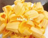 Hình bước làm 2 của món Kem bịch chuối,mít,sầu riêng