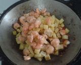 Foto langkah ke 5 dari resep Sambel Kentang + Udang + Pete.