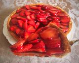 Foto del passaggio 5 della ricetta Crostata di Fragole con Confettura di Fragole