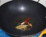 A picture of step 2 of Soya Chaap Masala.
