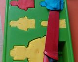 A picture of step 5 of Vickys Lego Cake - Decoration Idea.