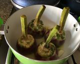 Foto del paso 6 de la receta: "Carciofi alla romana" (alcauciles)