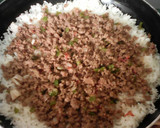 Foto del paso 8 de la receta: Arroz capeado con carne y queso