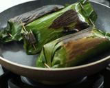 Foto langkah ke 11 dari resep Nasi Bakar Sambal Tempe.