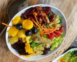Une image de l'étape 6 de 🥒🌶️Pokebowl🪹🍃sucré🫐🥝 salé 🍒🥕🥑.