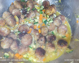 Foto del paso 5 de la receta: Albóndigas en salsa de limón y curry 🙂🙂🙂