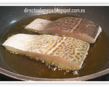 Foto del paso 2 de la receta: Bacalao al pil pil