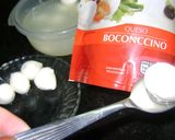 Foto del paso 9 de la receta: Milanesas de Viandada - Corned Beef con ensalada y boconccinos
