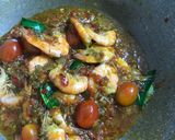Gambar langkah 6 resipi Udang Balado.