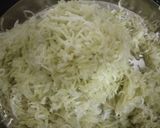 A picture of step 1 of Lauki ka Halwa.