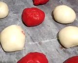 Foto langkah ke 12 dari resep Strawberry sticky rice Mochi merah putih, No gula No santan.