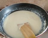 A picture of step 2 of Paneer Rasmalai.