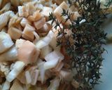 Foto del paso 1 de la receta Risotto de setas y jamón