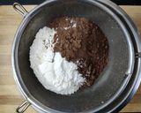 A picture of step 2 of Eggless walnut brownie.