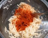 A picture of step 1 of OLU MANJIVOR...Potato cutlets.