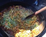Foto del paso 5 de la receta: Fideos caseros huevo-espinaca-morrón