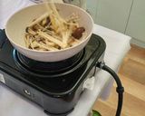 Foto langkah ke 4 dari resep Spagehtti ala Jepang - Mushroom & Shrimp (#pr_pasta).