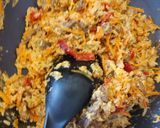 Foto del paso 5 de la receta: Relleno para tacos, fajitas o wraps con sobra de carne