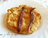 Foto del paso 5 de la receta Tortitas fritas de harina y aceitunas, sin huevo