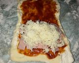 Mini töltött pizza (calzone) 🍕 recept fázis 5 fotója