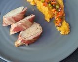 Baconba tekert sertésszűz recept fázis 5 fotója