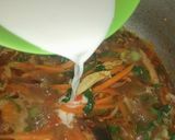 A picture of step 11 of Chicken curry soup.