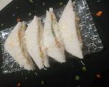 A picture of step 5 of Veg Cheesy curd sandwich.