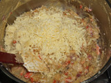 Empanadas de chupe de centolla con camarones