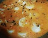 A picture of step 6 of Arbi Masala Curry in curd.