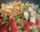 A picture of step 12 of Pineapple flavoured Chicken Jalfreizi.