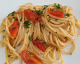 Foto del paso 6 de la receta: Spaghetti con Pomodorini, Acciughe e Capperi
