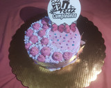Foto del paso 16 de la receta: Birthday cake con relleno de manzana